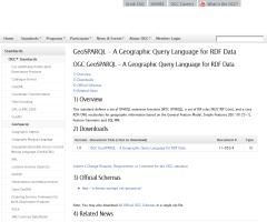 GeoSPARQL - A Geographic Query Language for RDF Data