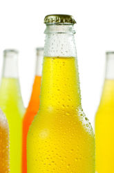 Which has the most sugar: Fruit Juice, Fresh Squeezed Fruit Juice, Organic Fruit Juice, or Soda?