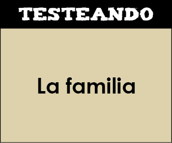 La familia. 1º Primaria - Inglés (Testeando)
