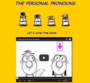 The personal pronouns (englishexercises)