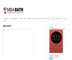 The MBA Oath | Responsible Value Creation