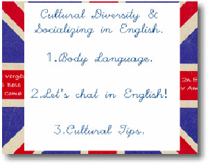 Cultural diversity and socializing