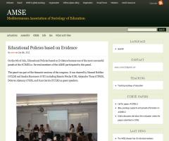 Educational Policies based on Evidence | AMSE (Mediterranean Association of Sociology of Education)