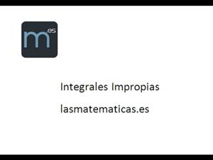 Integral impropia (ambos límites de integración infinitos)