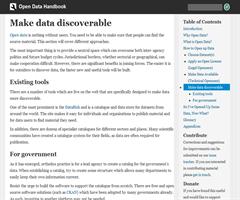 Make data discoverable