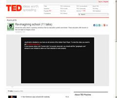 Re-Imagining School (11 talks) | TEDTalks