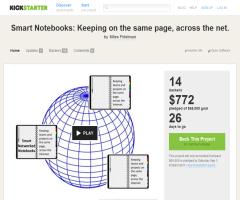 Smart Notebooks: Keeping on the same page, across the net