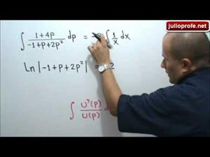 Solución de una Ecuación Diferencial Homogénea (JulioProfe)