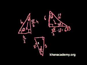 Triángulos De 30, 60, 90 Grados II (Khan Academy Español)