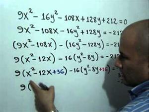 Ecuación y gráfica de una Hipérbola. Parte 1 de 2 (JulioProfe)