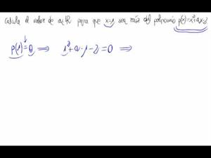 Cálculo de parámetro para que una ecuación tenga solución dada
