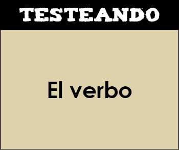 El verbo. 5º Primaria - Lengua (Testeando)