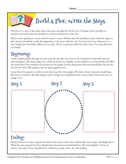 Build a Plot: Write the Steps