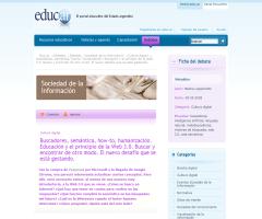 Buscadores, web semántica, how-to, humanización y educación (educ.ar)