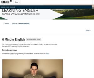 6 Minute English. Podcast para aprender Inglés (BBC Learning English)