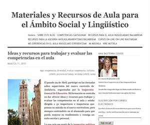Materiales y Recursos de Aula para el ámbito social y lingüistico. Ana Basterra Cossío
