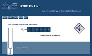 Afina tu propio instrumento musical (score-on-line.com)