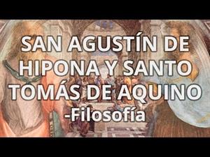 San Agustín de Hipona y Santo Tomás de Aquino