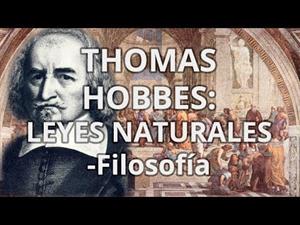 Thomas Hobbes. Leyes Naturales