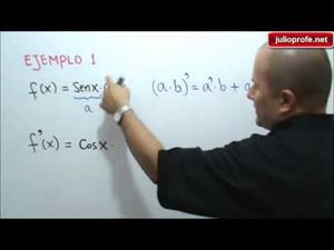 Reglas para derivar funciones trigonométricas (JulioProfe)