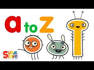 Alphabet for kids: learn letters a to z