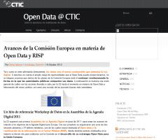Open Data @ CTIC » Avances de la Comisión Europea en materia de Open Data y RISP