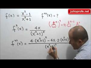 Segunda derivada de una función racional (JulioProfe)