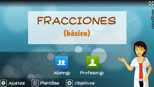 Fracciones (básico) - Unidad interactiva (educa3D)