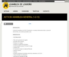 Acta 59. Asamblea general (1-2-12) (Asamblea Logroño)
