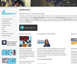 Canal recerca: una web para la investigación en bachillerato. Fundación Ersilia