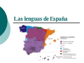 Las lenguas de España