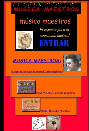 Música Maestros, un sitio web argentino de "Educación Musical Interdisciplinaria"