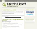 Lesson planning tool: Learning Score