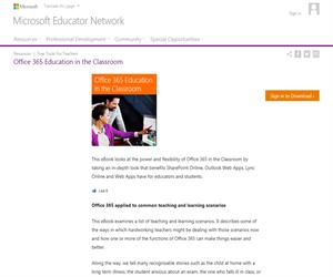 Office 365 Education in the Classroom