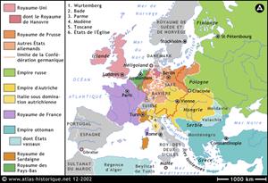 Atlas historique, mapas e historia del mundo contemporáneo