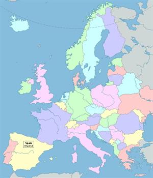 Países de Europa (yourchildlearns.com)