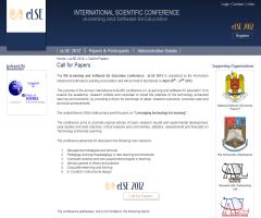VIII Congreso sobre eLearning y Software para la educación (eLSE 2012)
