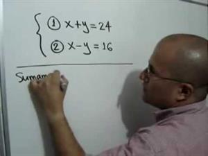 Problema con dos ecuaciones simultáneas (JulioProfe)
