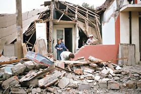 Terremoto en la zona central de Chile