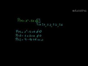 Raíces de un polinomio