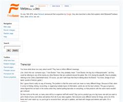 Metaweb video - Freebase