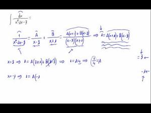 Integral racional - Descomposición fracciones simples