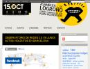 Observatorio de redes 2.0 (16 junio) Actos violentos en Barcelona (Asamblea Logroño)