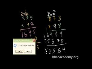 Multiplicación 7 Múltiples Ejemplos (Khan Academy Español)