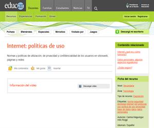 Internet: políticas de uso