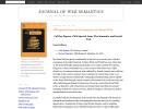 The Elsevier Journal of Web Semantics (JWS): Special Issue The Semantic and The Social Web - Call for Papers