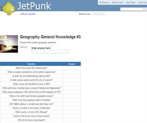 Geography General Knowledge 3
