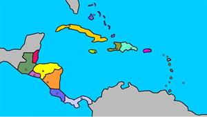 Mapa interactivo de América Central y El Caribe: países y capitales (luventicus.org)
