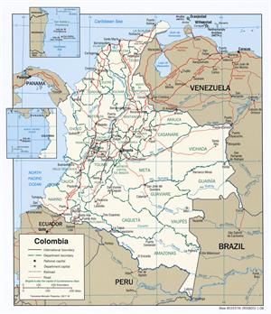 Colombia Maps,  Perry-Castañeda Map Collection - UT Library Online