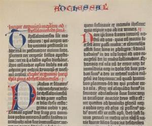 La Biblia de Gutenberg. Biblioteca Digital Mundial